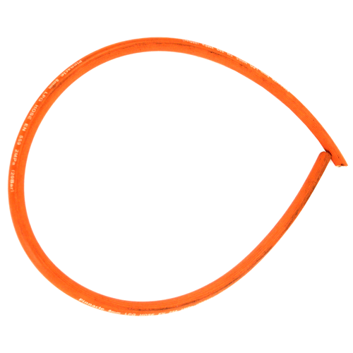 "WELD HOSE RUBBER  8MM  ORANGE LPG - 20.0 BAR - SOLD PER MTR (100M ROLL)"