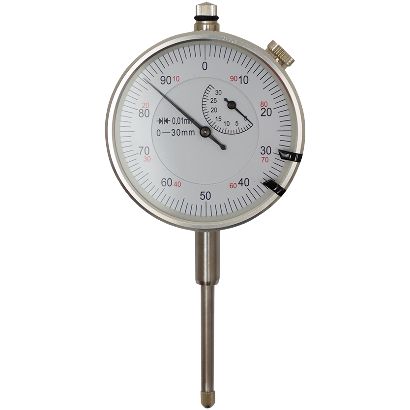"DIAL INDICATOR 0-30MM X 0.01MM - STEEL BODY WITH BACK LUG"