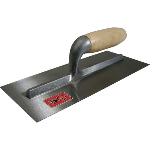 "TROWEL PLASTER 280MM WOOD HDL FB - WOODEN HANDLE WITH STEEL CORE"