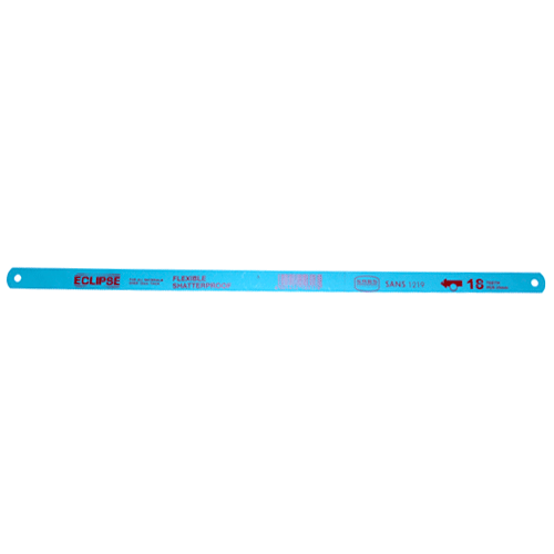 "BL HACKSAW SHATTERPROOF 24 TPI ECLIPSE - FLEXIBLE - CUTS ALL MATERIAL 3-16MM"