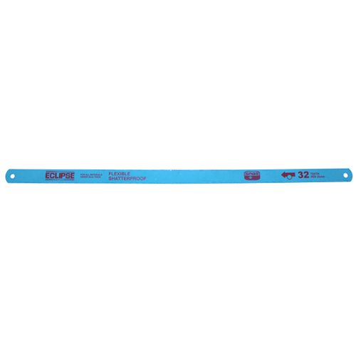 "BL HACKSAW SHATTERPROOF 32 TPI ECLIPSE - FLEXIBLE - CUTS ALL MATERIAL 3-16MM"