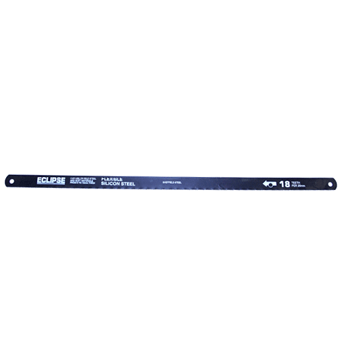 "BL HACKSAW LOW ALLOY 18 TPI ECLIPSE - SILICON STEEL BLD - CUTS 10MM MILD STEEL"