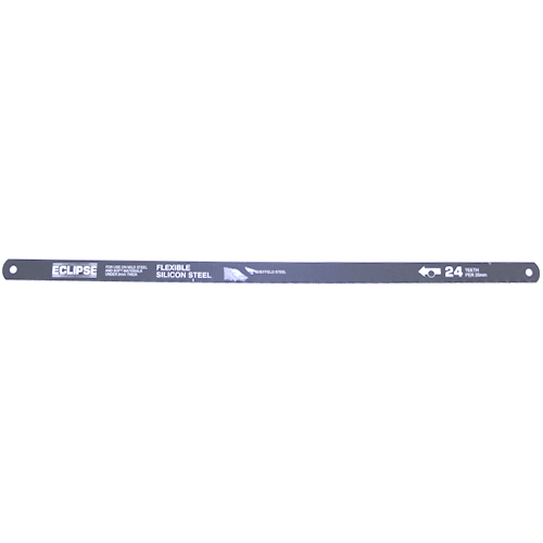 "BL HACKSAW LOW ALLOY 24 TPI ECLIPSE - SILICON STEEL BLD - CUTS 10MM MILD STEEL"