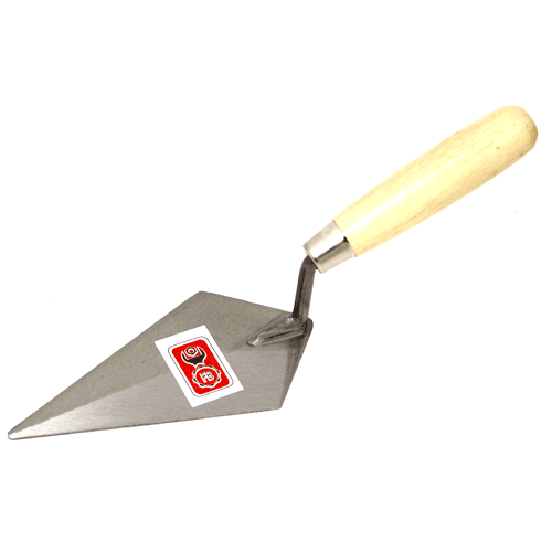 "TROWEL POINTING 150MM WOOD HDL FB - POINTED TIP WITH WOODEN HANDLE"