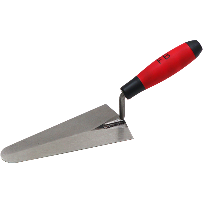 "TROWEL GAUGING 175MM PVC HDL  FB - DURABLE PVC & RUBBER HANDLE"