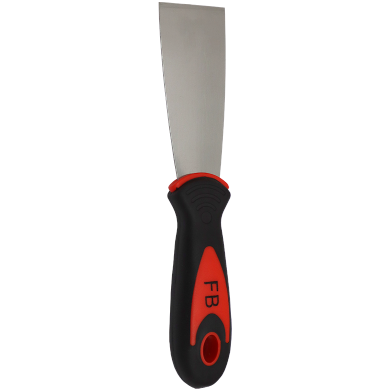 "PAINT SCRAPER FLEX  40MM  RUBBER  FB - FLEXIBLE BLADE-RUBBER HANDLE"