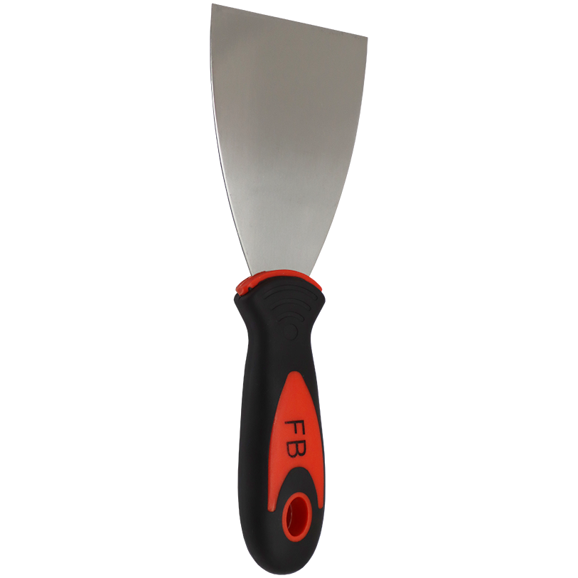 "PAINT SCRAPER FLEX  70MM  RUBBER  FB - FLEXIBLE BLADE-RUBBER HANDLE"