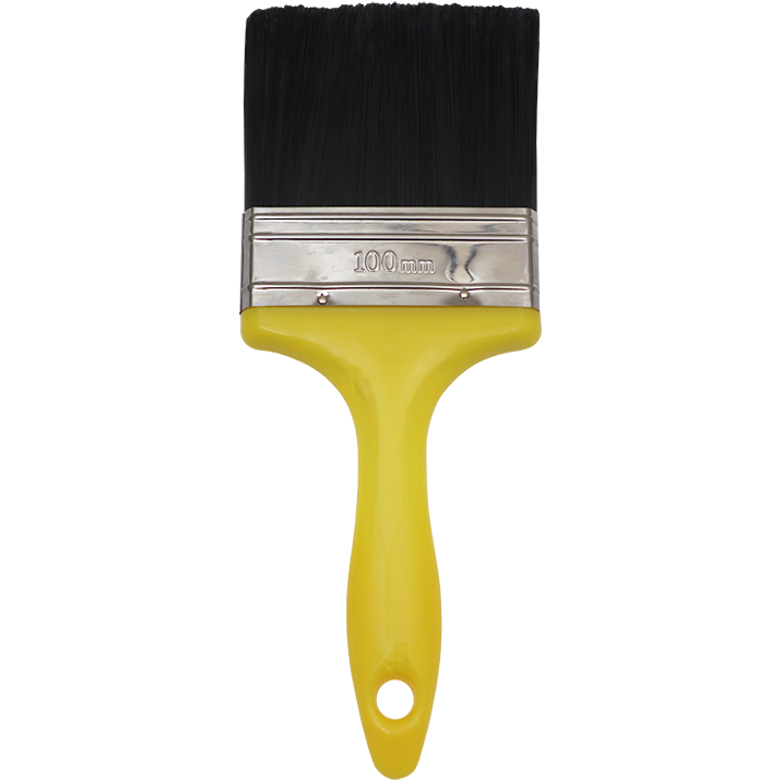 "PAINT BRUSH 100MM ECONOMY FB - 100% SYNTHETIC (BRISTLE LENGTH 76MM)"