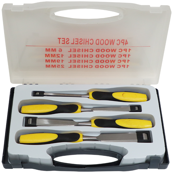 "CHISEL SET  4 PC   SAKATA - 6MM-12MM-19MM-25MM"