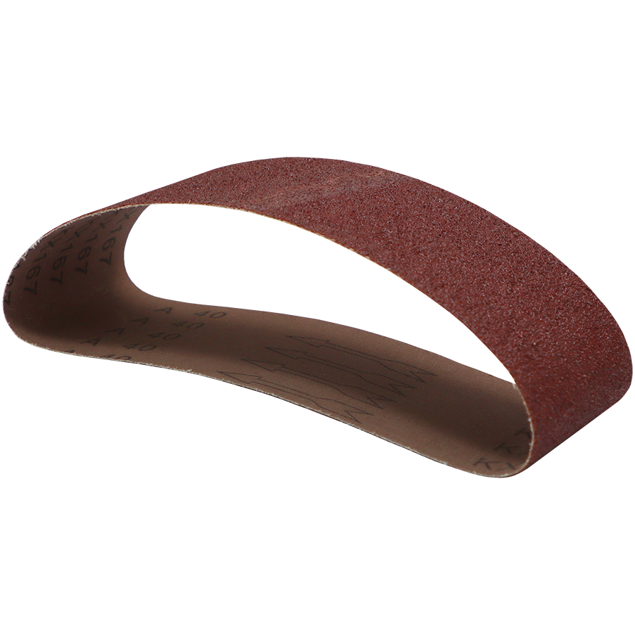 "SANDING BELT A\/O 110 X 620MM  40G - DWS - ALUMINUM OXIDE (OVERLAPPING JOINT)"