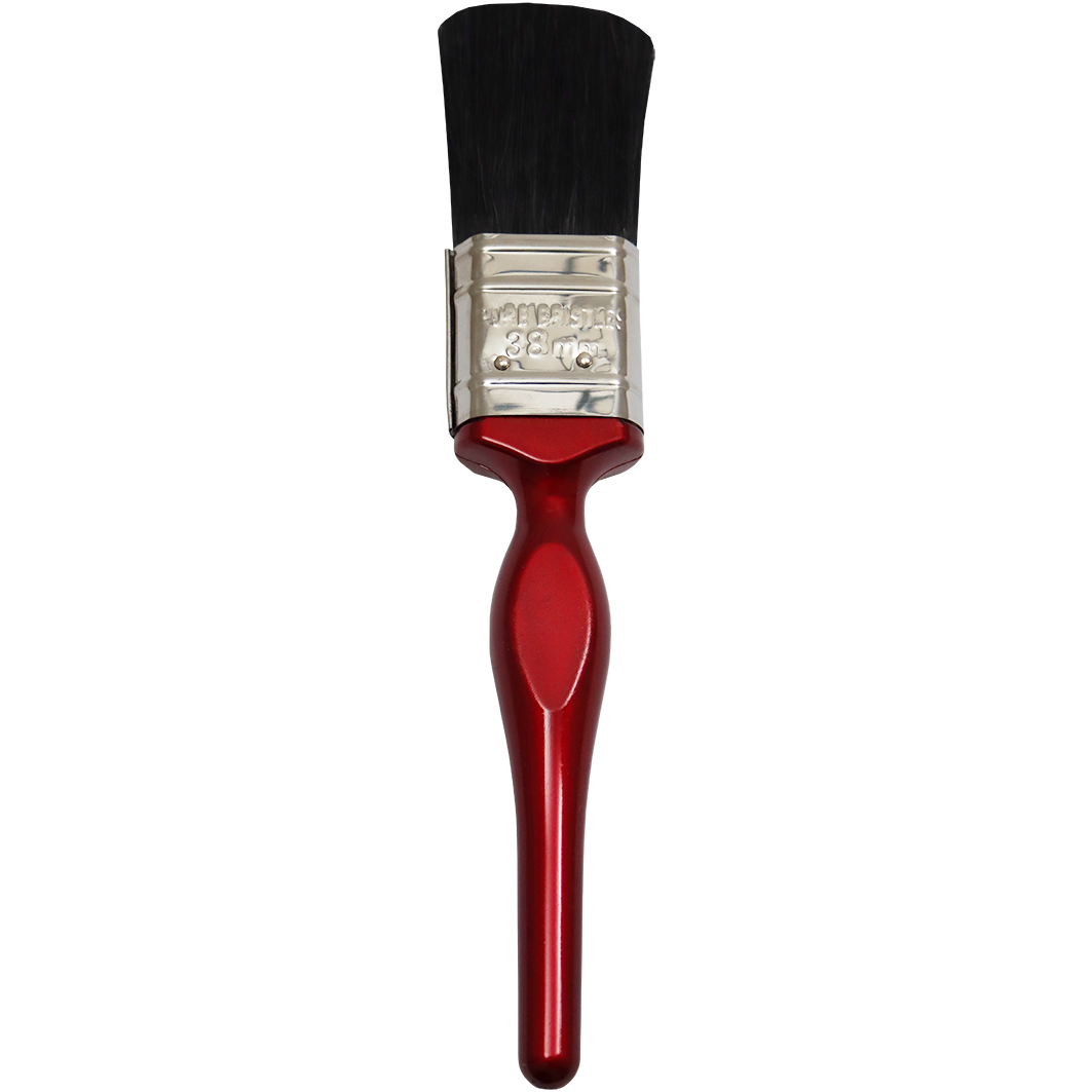 "PAINT BRUSH  38MM PROFESS FB - WOOD HDL BLACK HAIR BLEND 51MM"