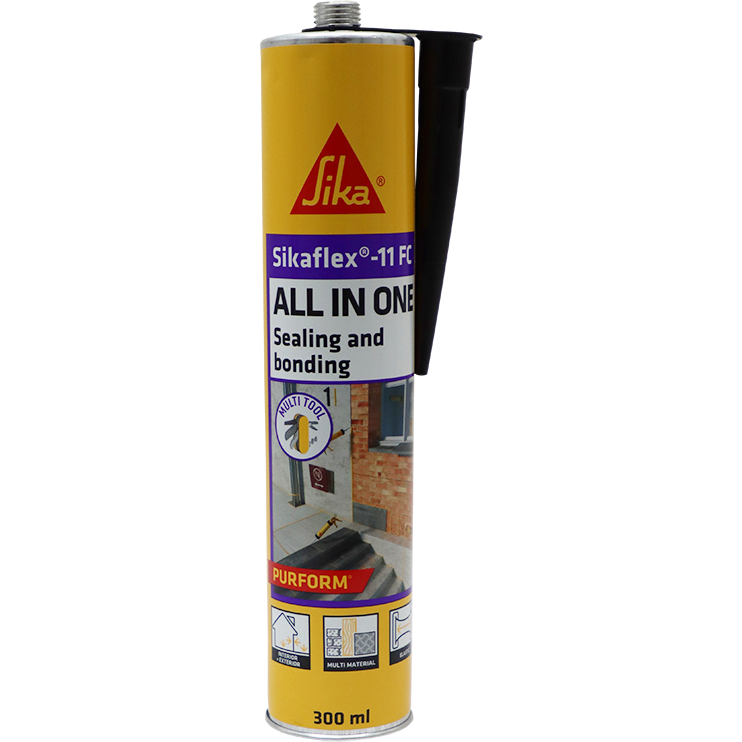 "SIKAFLEX SEALANT 11FC BLACK 300ML - BLACK CONSTRUCTION SEALANT"