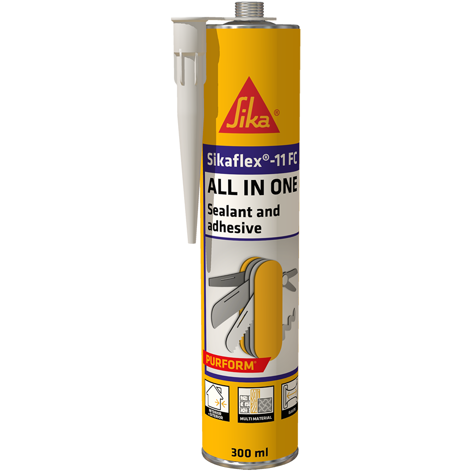 "SIKAFLEX SEALANT 11FC BROWN 300ML - BROWN CONSTRUCTION SEALANT"