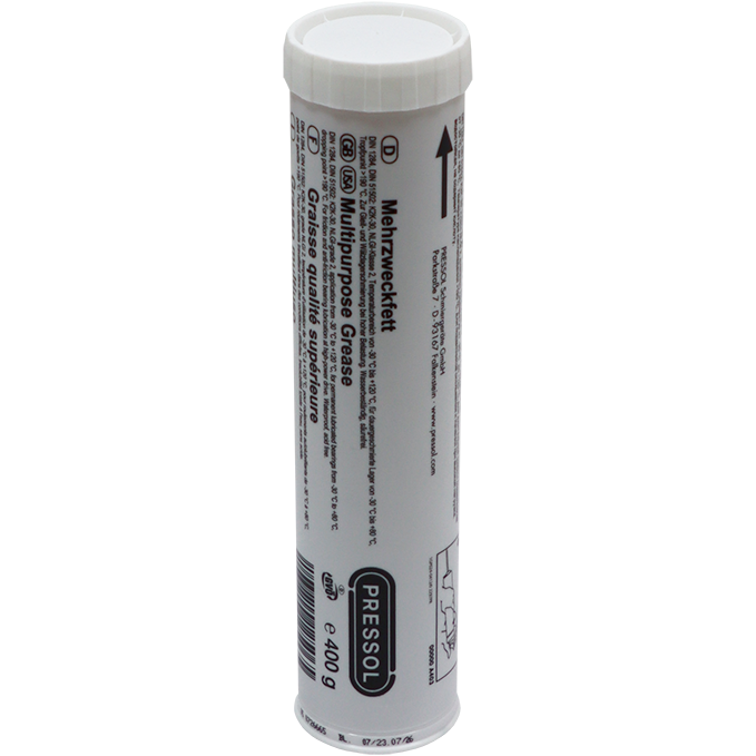 "GREASE  MPG EP2  400G CART PRESSOL - MULTI-PURPOSE  (-30\u00b0C TO 120\u00b0C)"