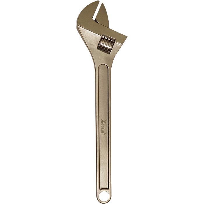 "WRENCH ADJUSTABLE 450MM NON-SPARK - 18\" DIE FORGED-SHIFTING SPANNER - X SPARK"