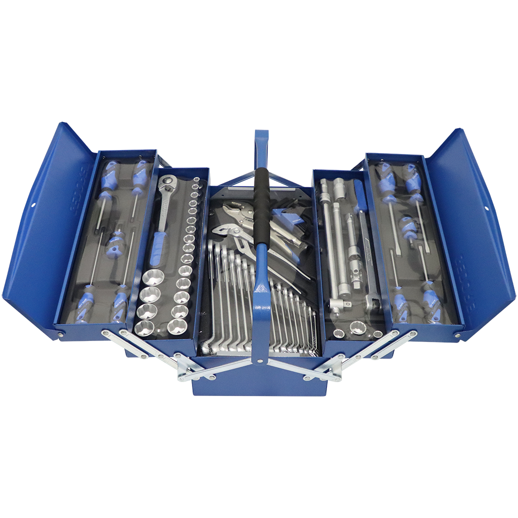 PLUS91 ピットワークセット TOOL KIT ASSORT STD 67 PC GED - TOOLBOX (1282) - METAL | Fowkes Bros