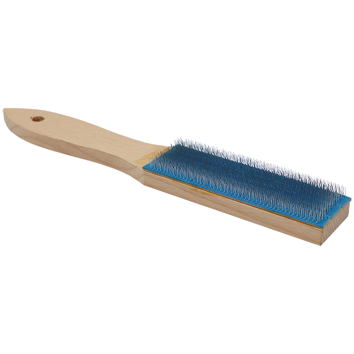 BRUSH FILE STEEL 270MM X 40MM HAWK - STEEL FILE BRUSH (WOODEN