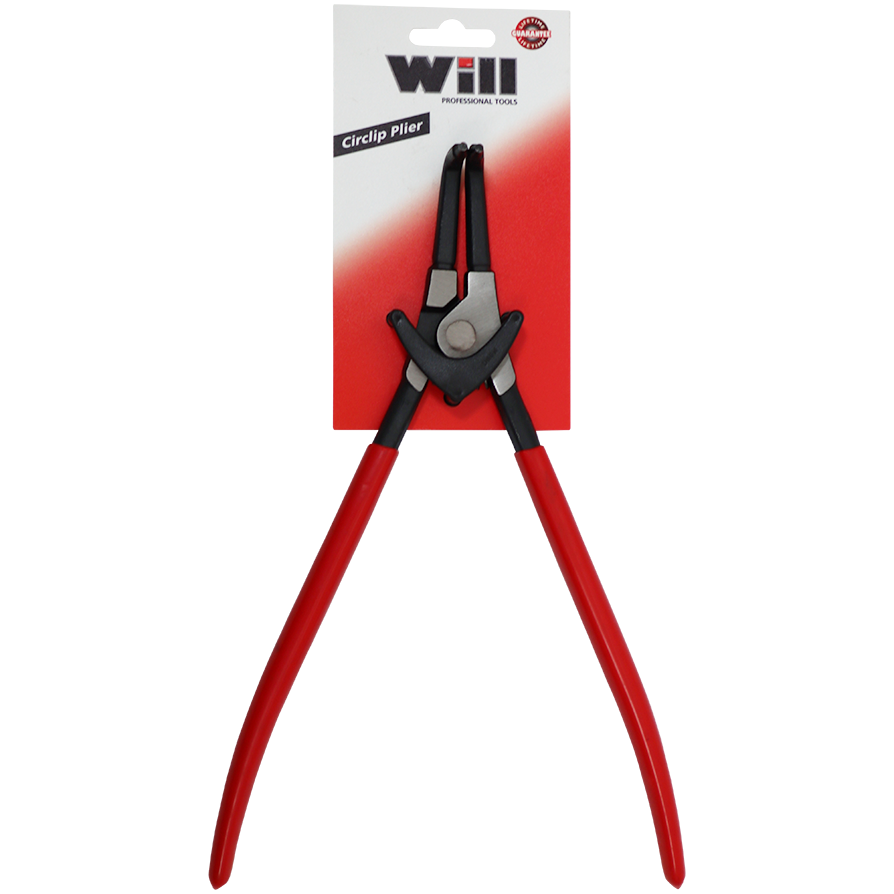 "PLIER CIRCLIP 310MM EXT\/BNT WILL - EXTERNAL BENT - WITH SPRING"