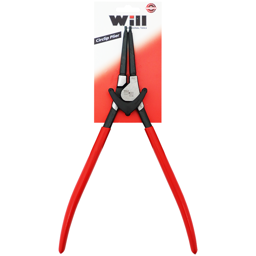 "PLIER CIRCLIP 310MM EXT\/STR  WILL - EXTERNAL STRAIGHT - WITH SPRING"