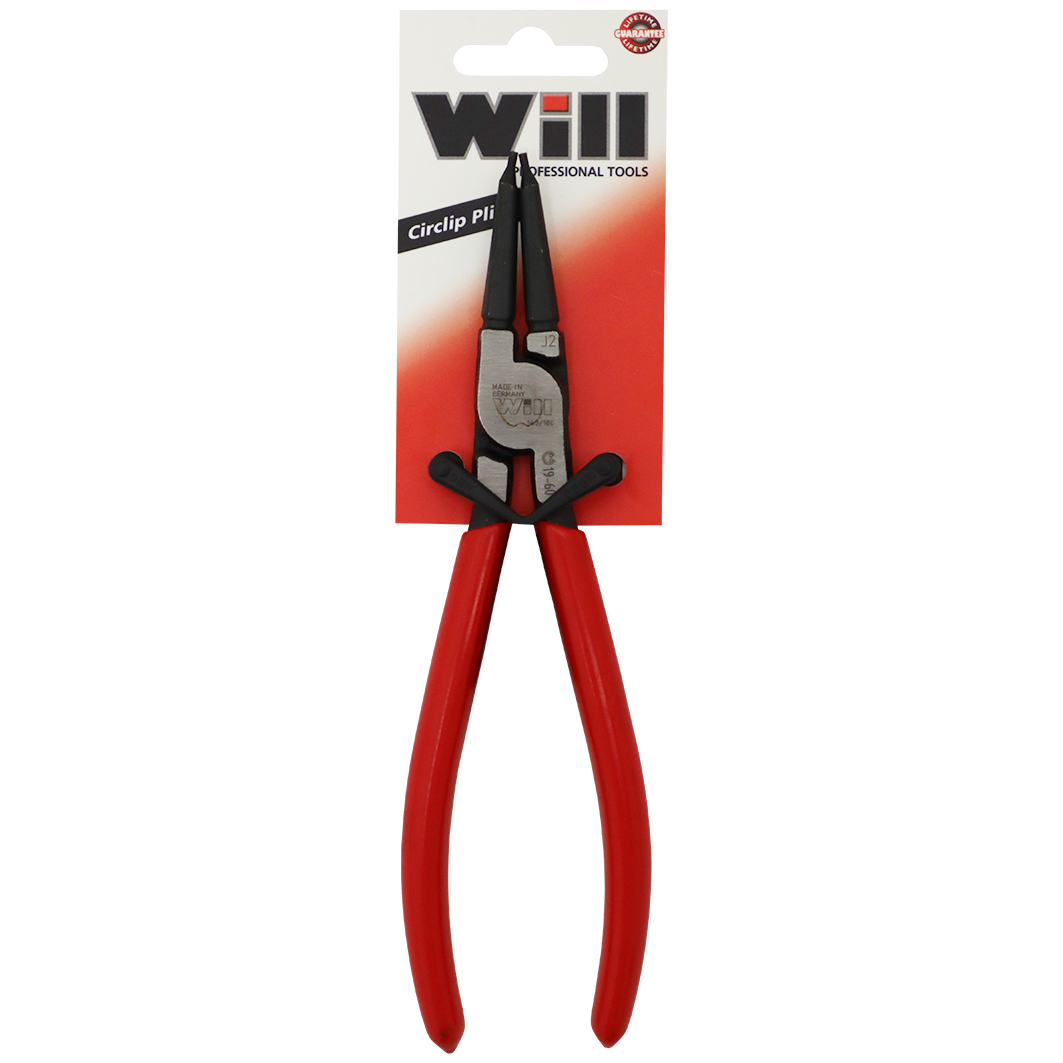 "PLIER CIRCLIP 180MM INT\/STR  WILL - INTERNAL STRAIGHT - NO SPRING"