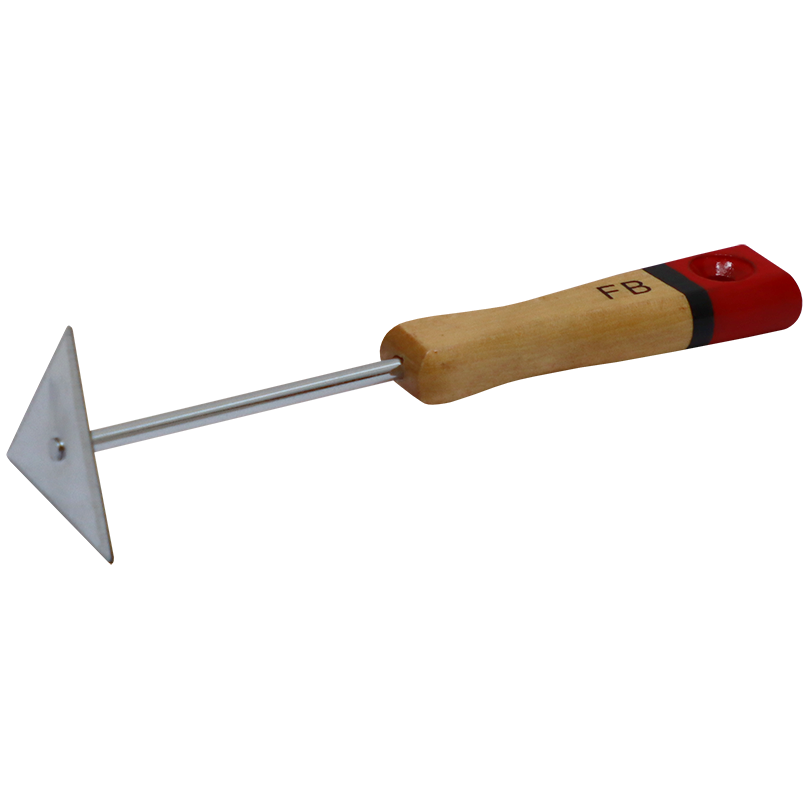 "SHAVE HOOK HEART    FB - WOODEN HANDLE"
