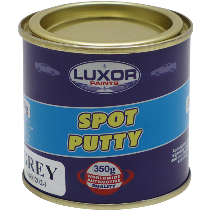 "POLYESTER SPOT PUTTY GREY  350G LUXOR - 1-PART AUTOMOTIVE FINISHING PUTTY"