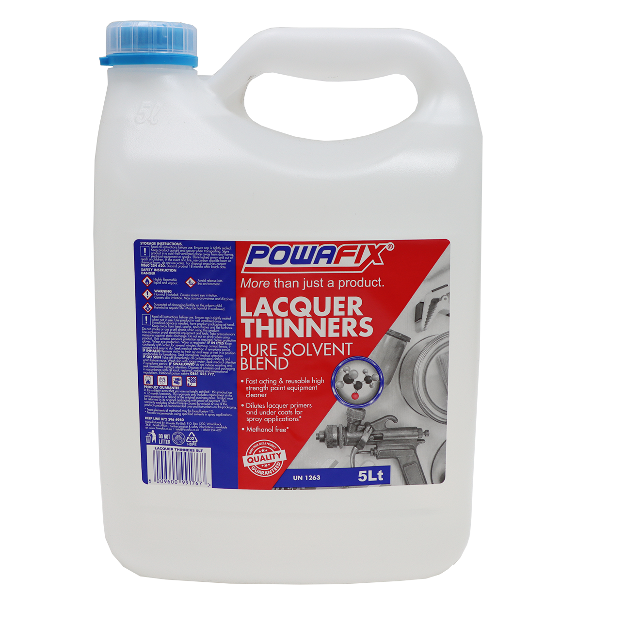 "THINNERS LACQUER   5 LTR - GRADE A"