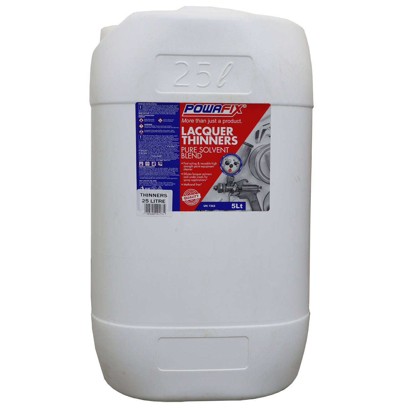 "THINNERS LACQUER  25 LTR - GRADE A"