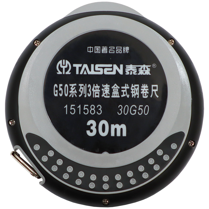 "TAPE  30MX13MM STEEL TAISEN PRO - DWS - WIND UP - CLOSED PLASTIC CASE"