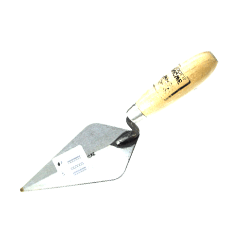 "TROWEL POINTING 150MM WOOD HDL  DIY - DWS - POINTED TIP WITH WOODEN HANDLE"