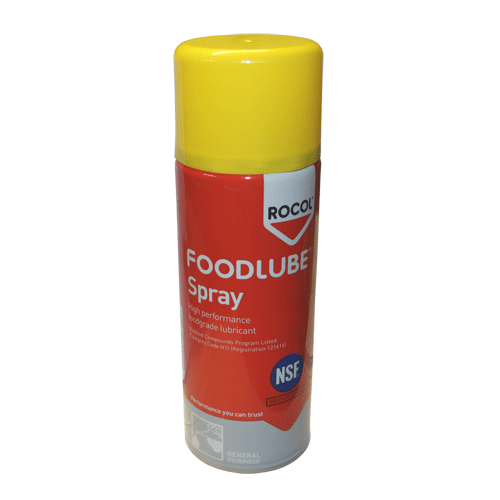 "MULTI-PURPOSE LUBE FG SPRAY 300ML ROCOL - FOOD GRADE - SILICONE FREE (FOODLUBE)"
