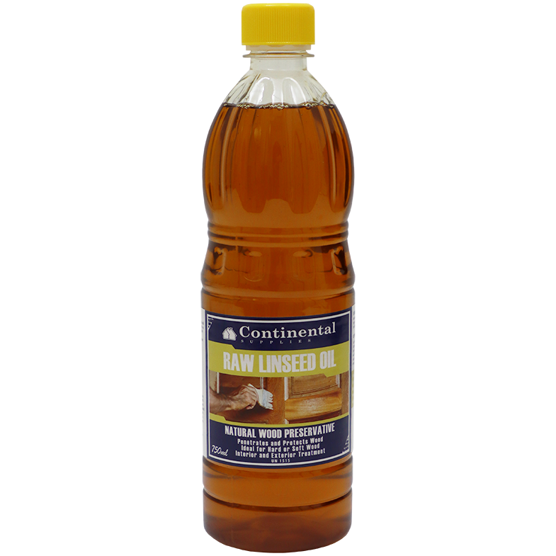 "OIL LINSEED  RAW  750ML - RAW LINSEED OIL (7-10 DRYING DAYS)"