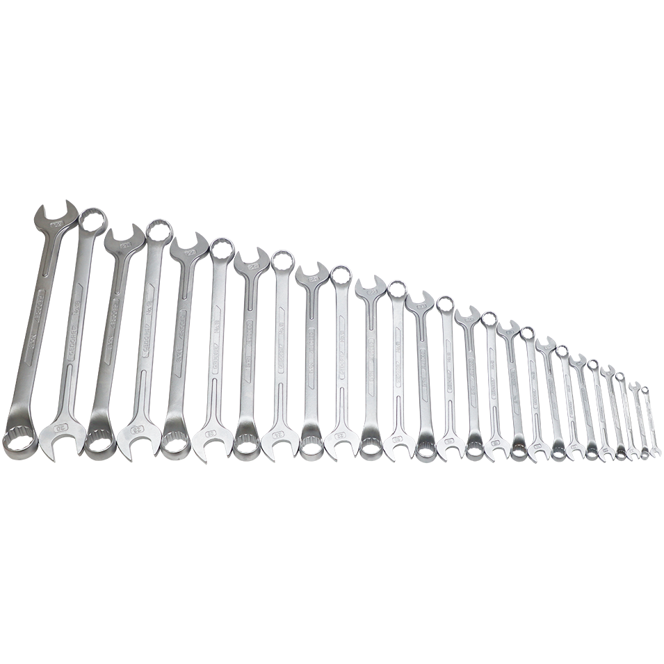 "SPANNER SET COMB  6-32MM   GED - 26 PIECE - CHROME VANADIUM"