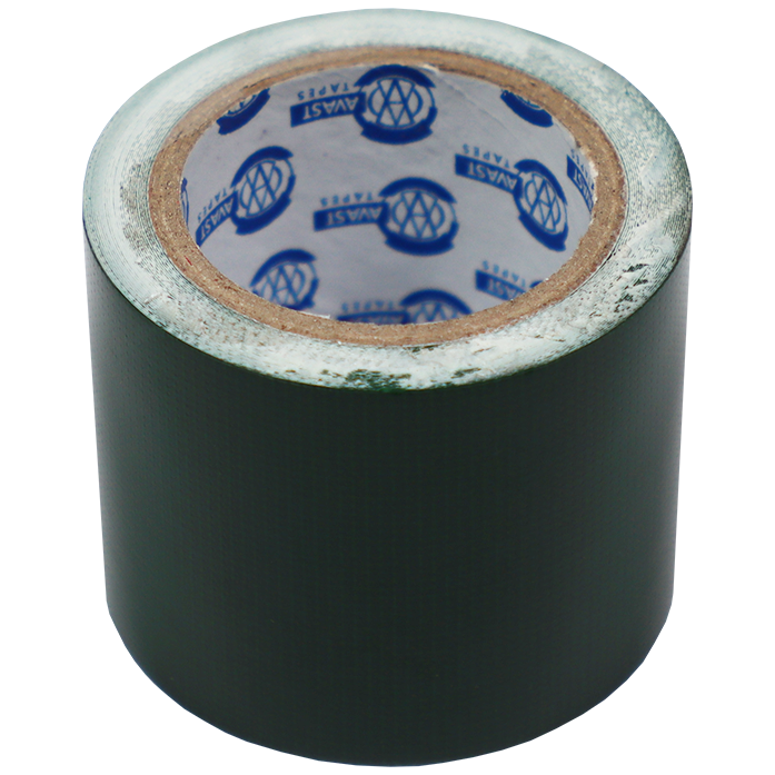 "DUCT TAPE GREEN   5M X 48MM - 1 INCH CORE"