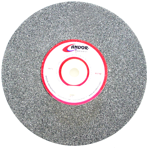 "GRINDING WHEEL AN 180X20MM GREY A 60 - 31.75MM BORE - ALUMINIUM OXIDE(FINE)"