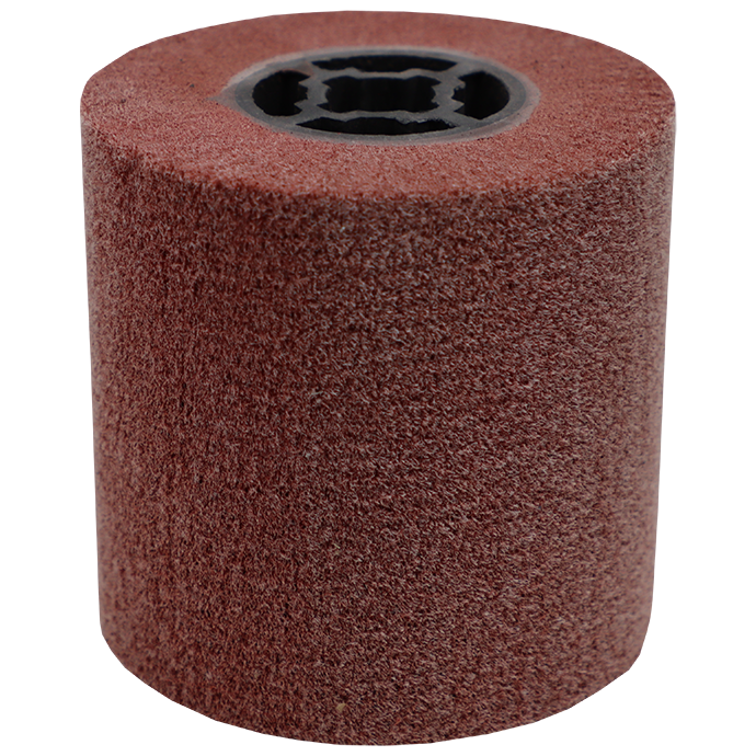 "FLEECE WHEEL 100 X 100MM  280G FB - KEYWAY SCOTCHBRITE TYPE (FINE)"
