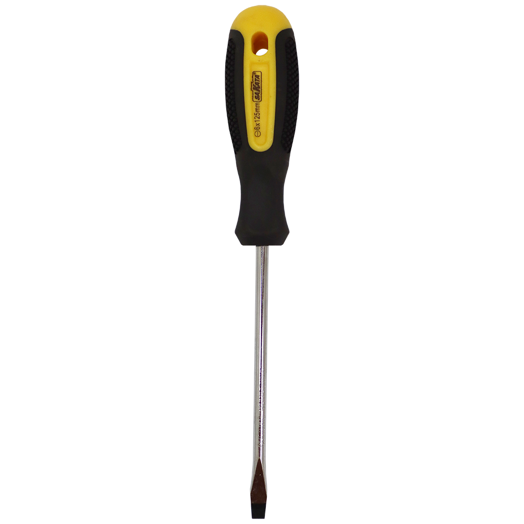 "SCREWDRIVER FLAT  6.0X125 MEC SAKATA - DWS - MECHANICS"