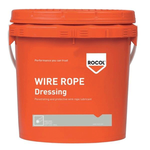 "GREASE  WIRE ROPE  18KG BUCKET ROCOL - WIRE ROPE DRESSING (WATER RESISTANT)"