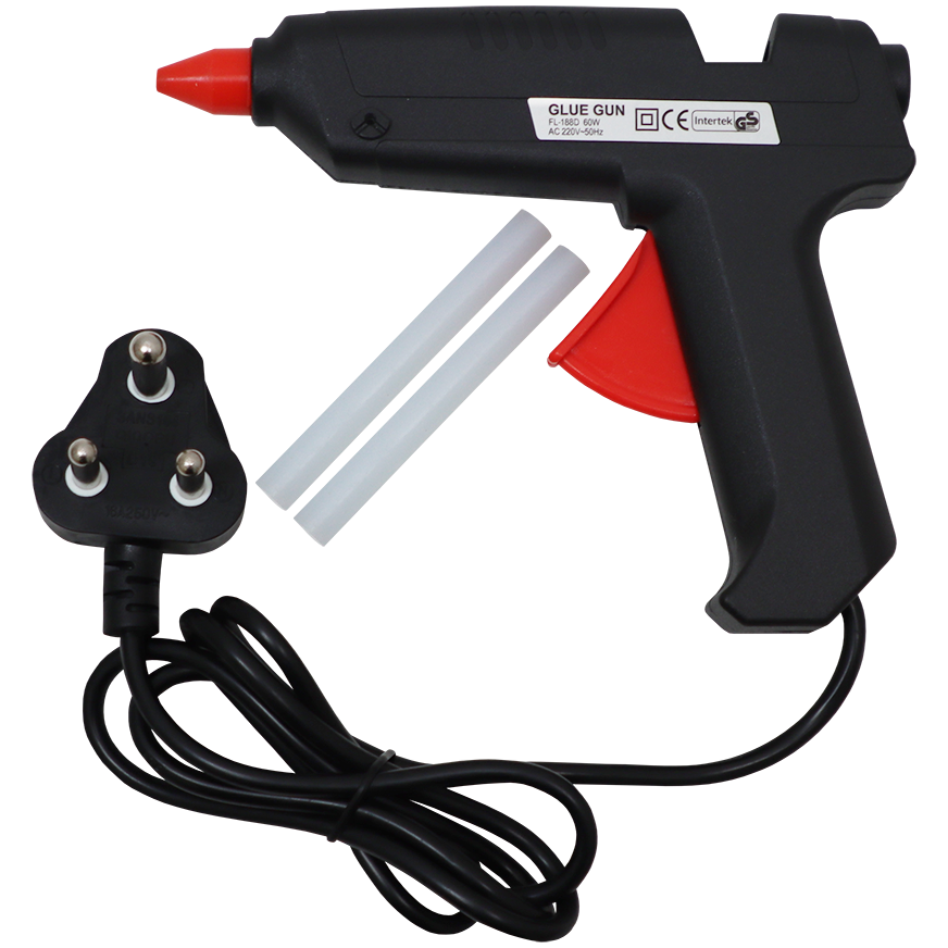 "GLUE GUN  60W  KIT FB - HEAVY DUTY - 11MM DIAMETER GLUE STICK"