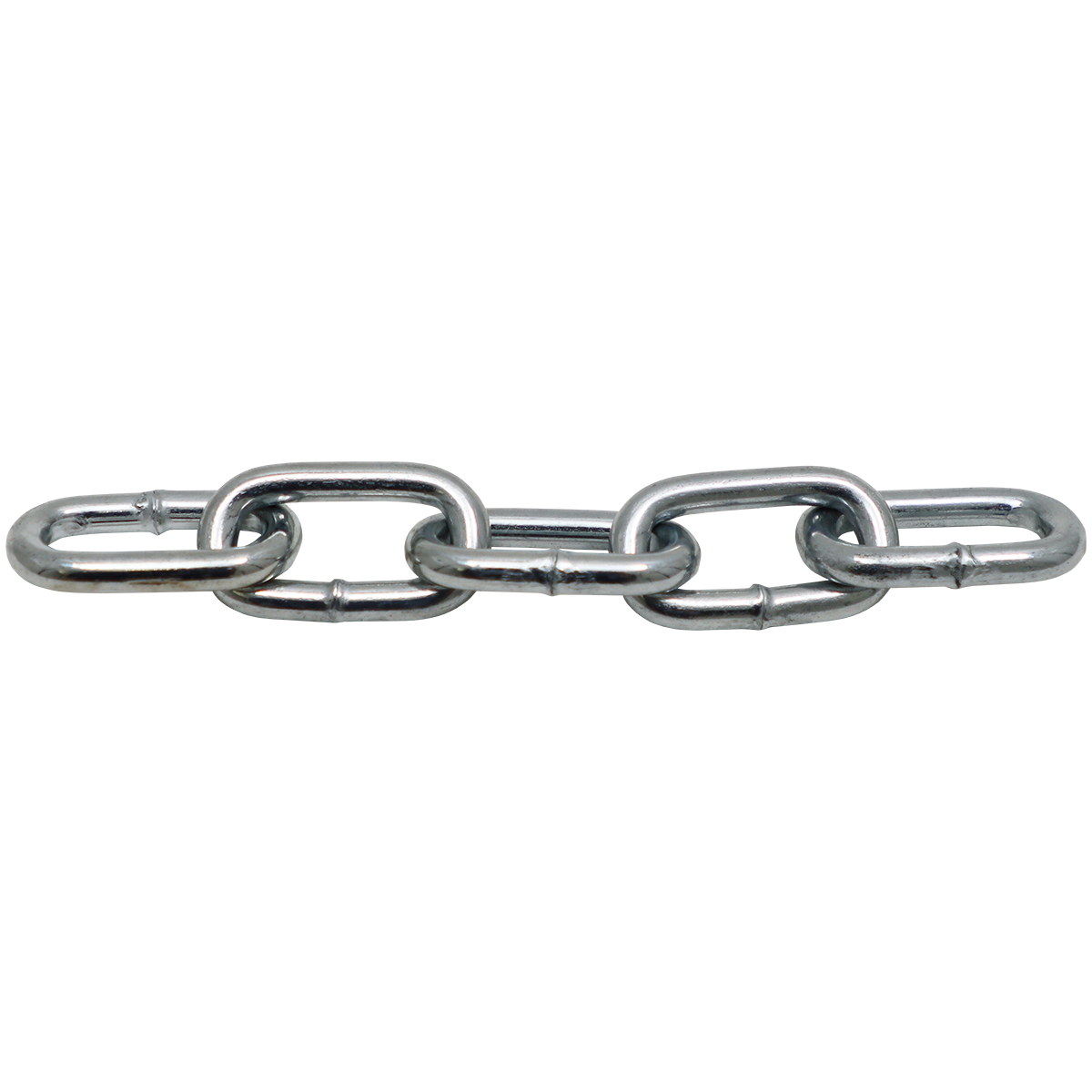 "CHAIN  GALV MEDIUM LINK  6.0MM - SOLD PER MTR  (30M BAG - GALVANISED)"
