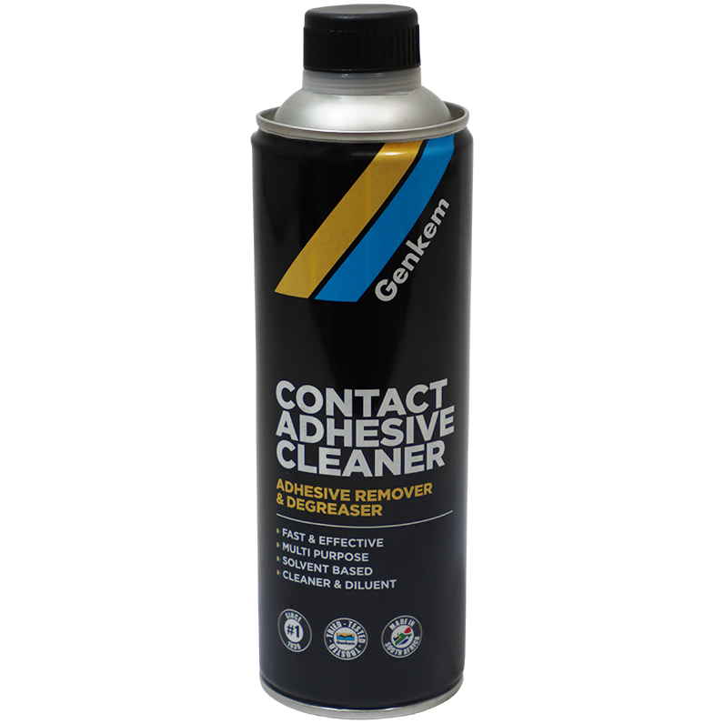 "CONTACT GLUE CLEANER 500ML GENKEM - CONTACT ADHESIVE CLEANER & DEGREASER"