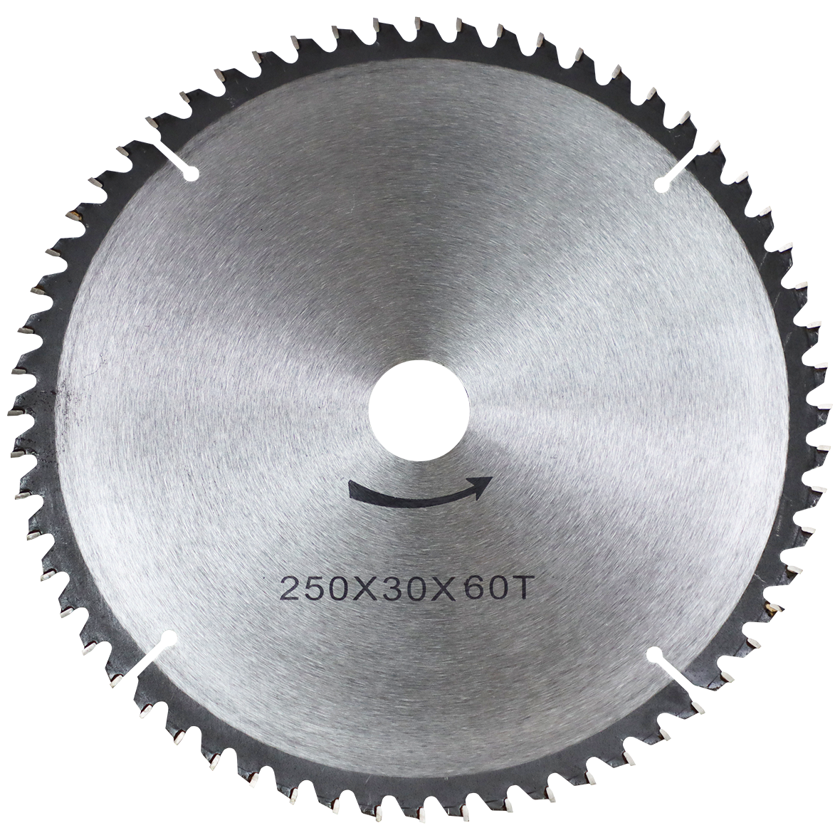 "BL CIRC SAW 250X30X 60T TCT ALU FB - BUSHES 30\/20\/16MM"