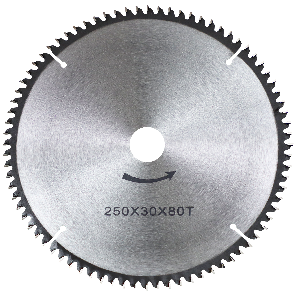 "BL CIRC SAW ALU 250X30X 80T TCT FB - ALUMINIUM BLADE (INCL 25.4\/20MM BUSHES)"