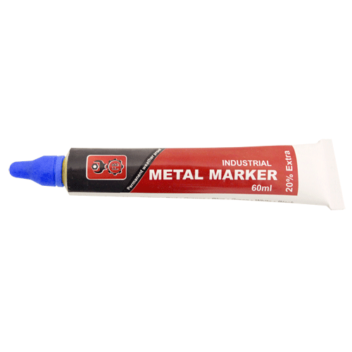 "MARKER METAL 60ML BLUE        FB - INDUSTRIAL PAINT MARKER FOR STEEL"
