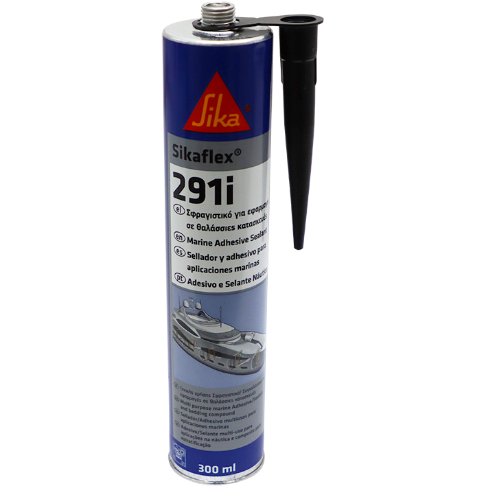 "SEALANT MARINE GRADE BLACK 300ML SIKA - POLYURETHANE MARINE SEALANT - SIKA 291i"