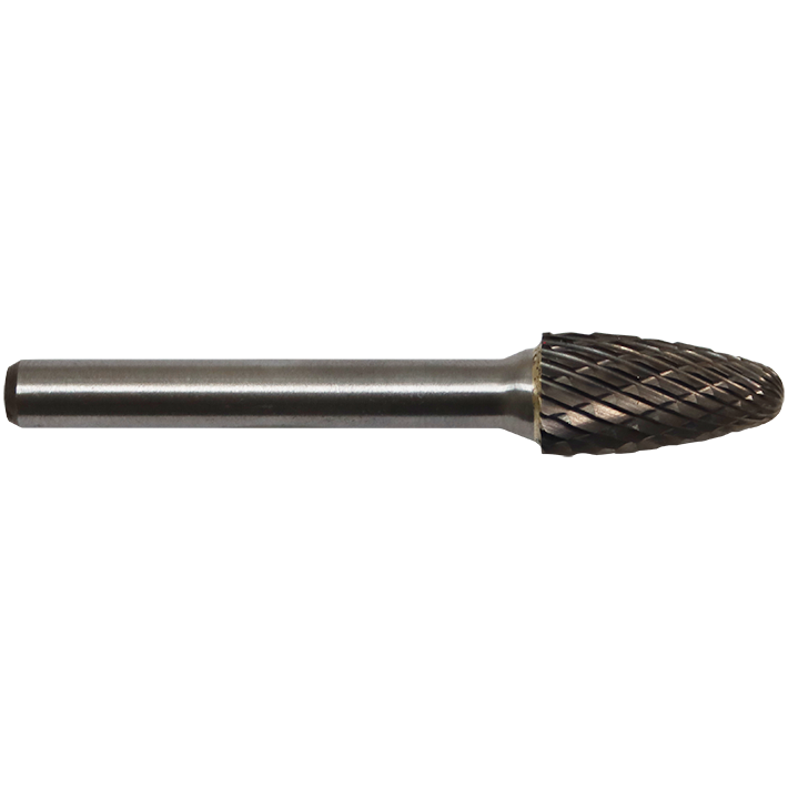 "BURR TCT F ROUND TREE 10MM  RHODIUS - DWS -  10MM DIA X 20MM CUT   - ALPHALINE"