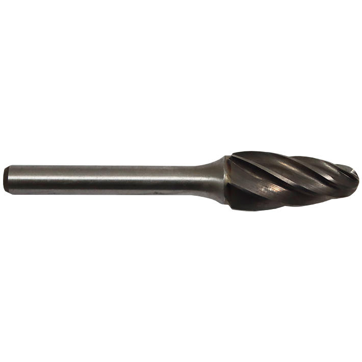 "BURR TCT F ROUND TREE ALU-RIP 12MM  RHOD - DWS -  12MM DIA X 25MM CUT - FOR ALUMINIUM"