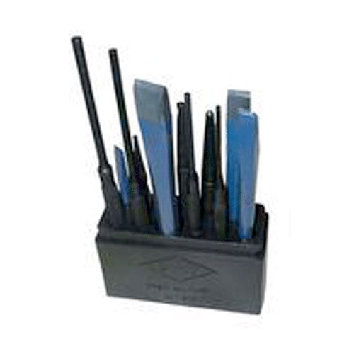 "PUNCH & CHISEL SET 12 PC MIT - CH 16,13,10, PI 3,4,5,6, DR 3,5, CE 3,6"