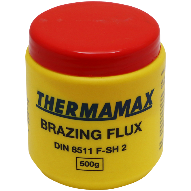 "WELD FLUX BRAZING 500GM TIN - USED FOR BRAZING RODS"