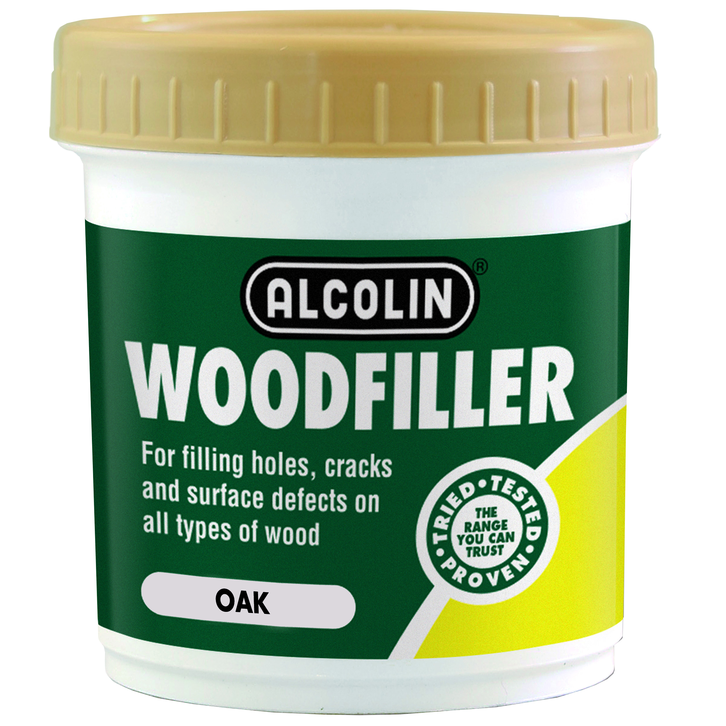 "ALCOLIN WOODFILLER 200G OAK - READY MIXED WOODFILLER"